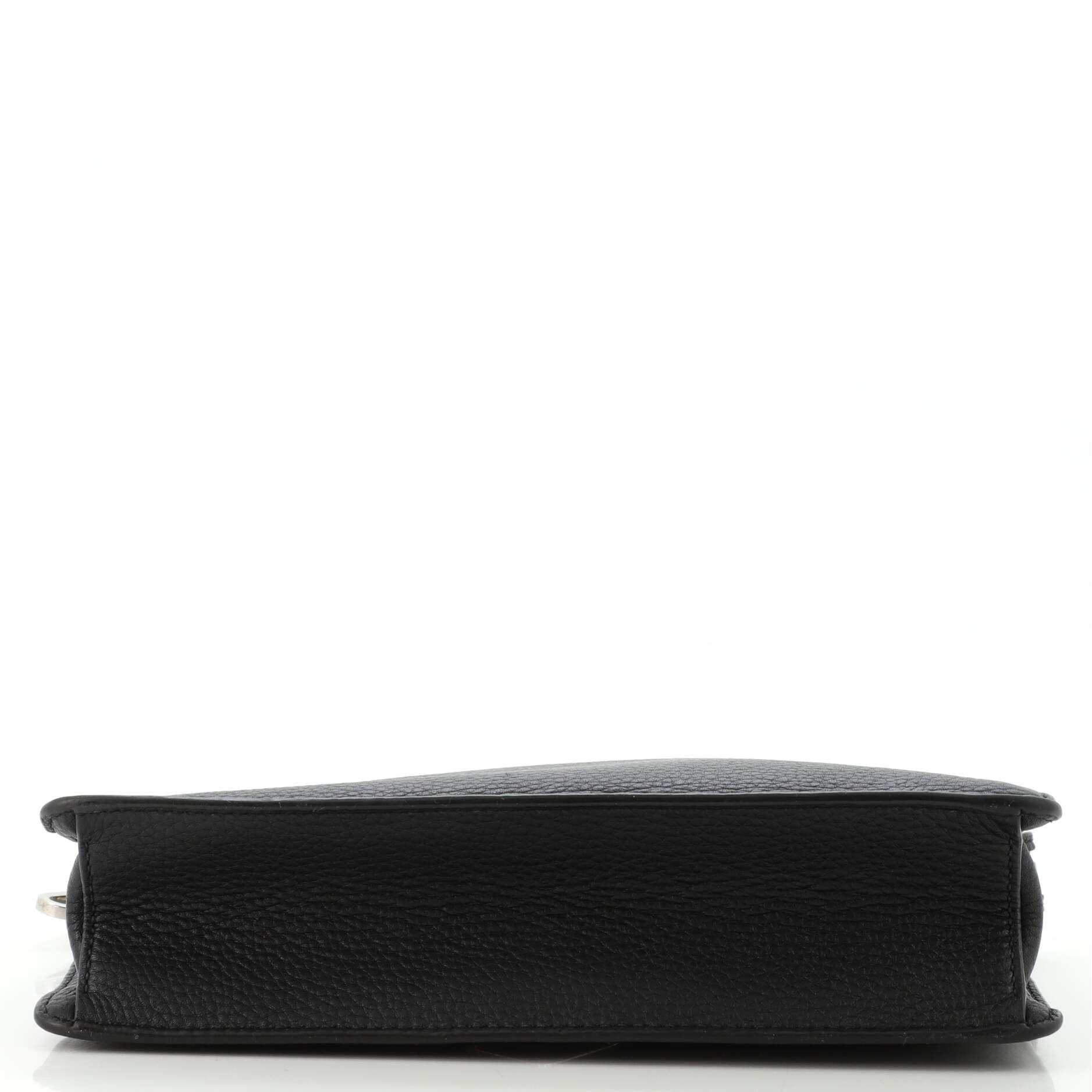 Wristlet Zip Clutch Vitello Daino Medium