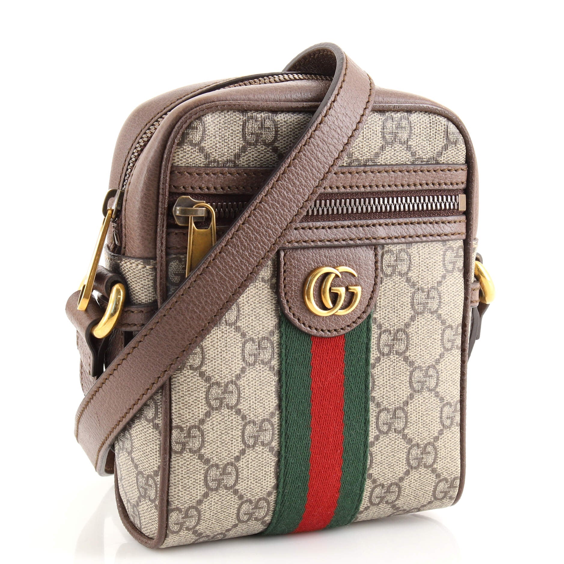 Ophidia Messenger Bag GG Coated Canvas Mini