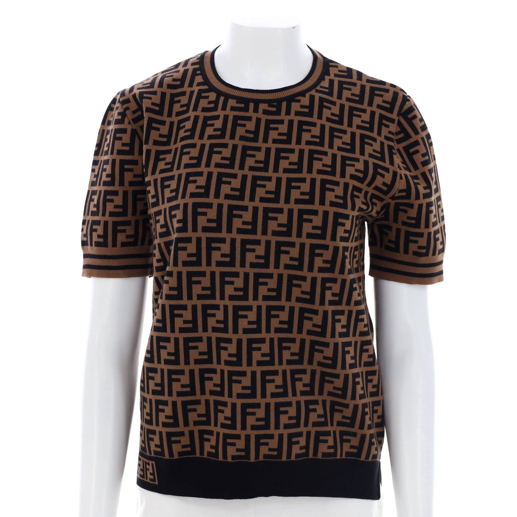 Women's Short Sleeve Crewneck Sweater Zucca Viscose Blend