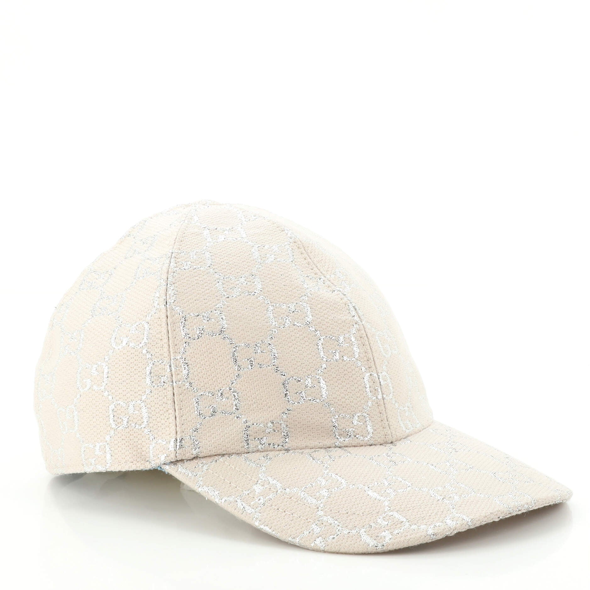 Baseball Cap GG Lame Canvas Small