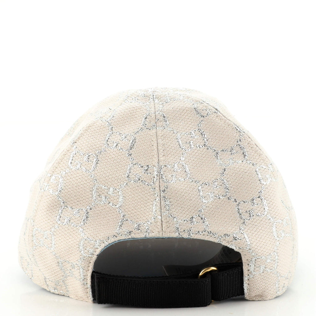 Baseball Cap GG Lame Canvas Small