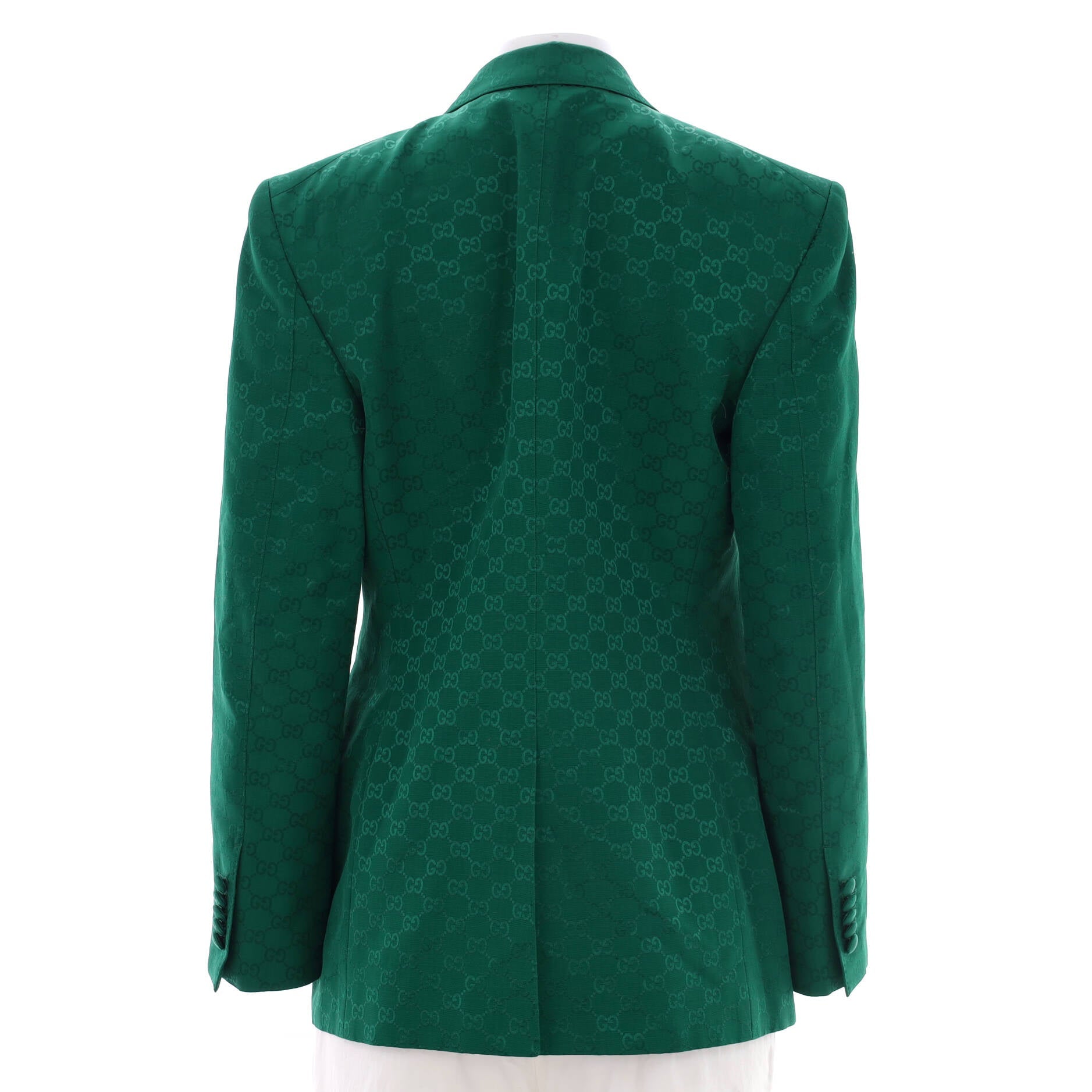 Women's Aria Double Breasted Blazer GG Jacquard Cotton Blend