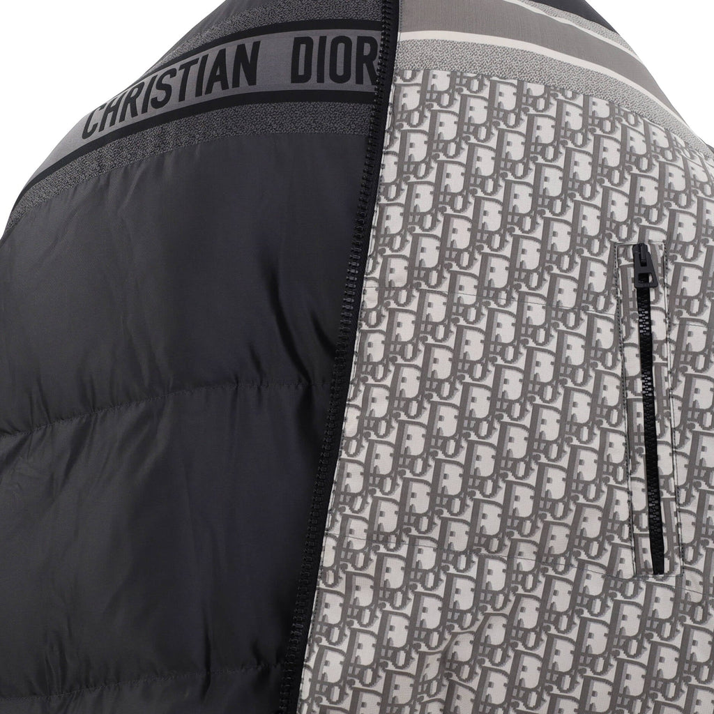 Women's Reversible Long Jacket Quilted Oblique Polyester with Down
