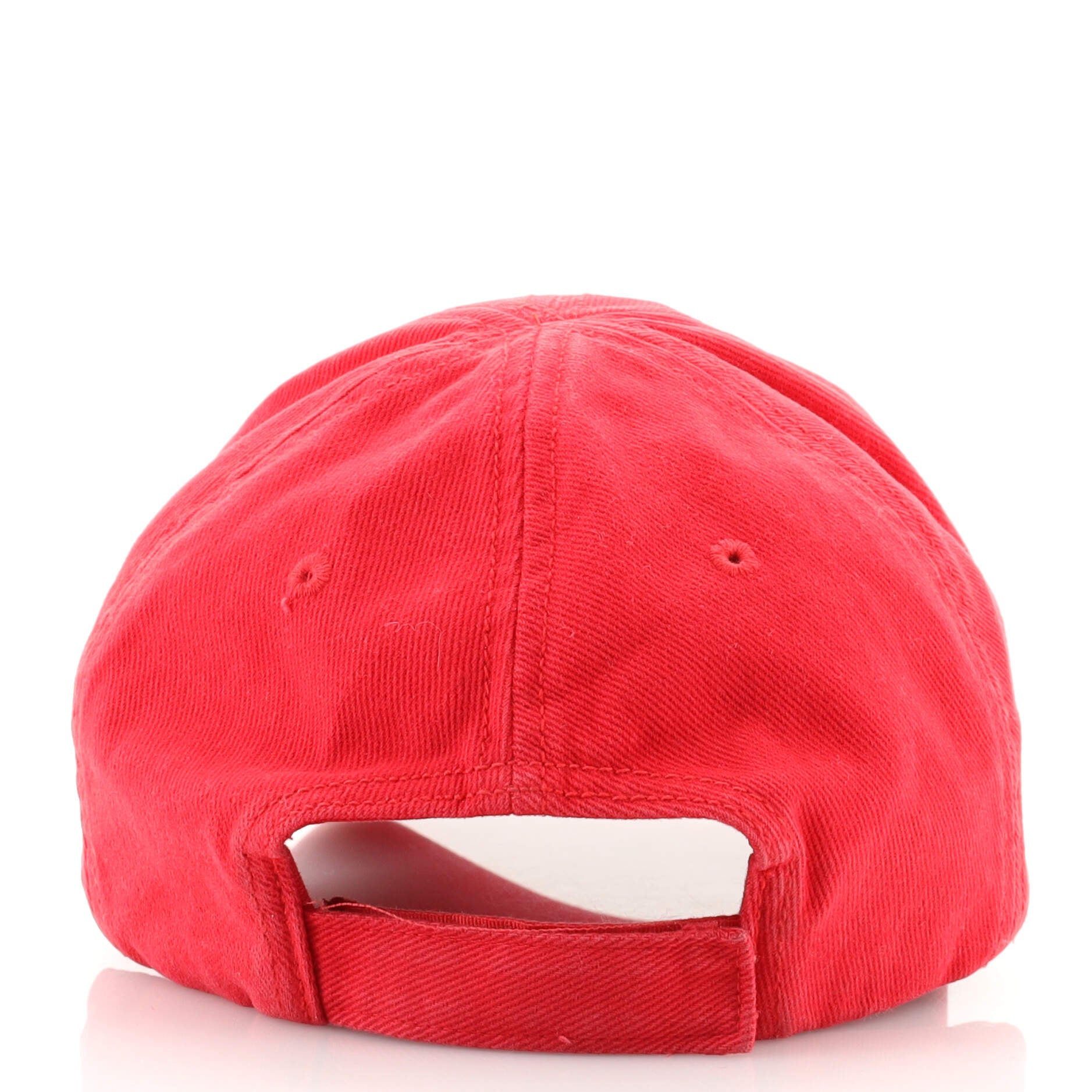 Baseball Cap Embroidered Cotton Large