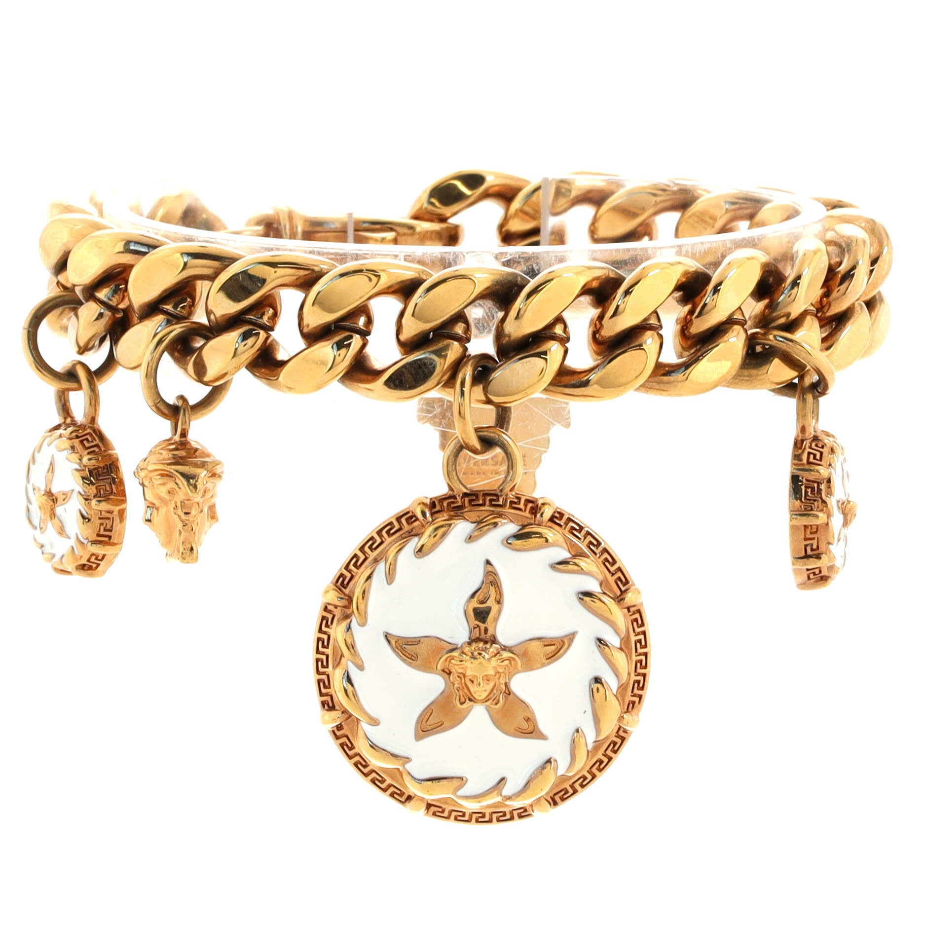 Tresor de la Mer Charm Bracelet Metal with Enamel