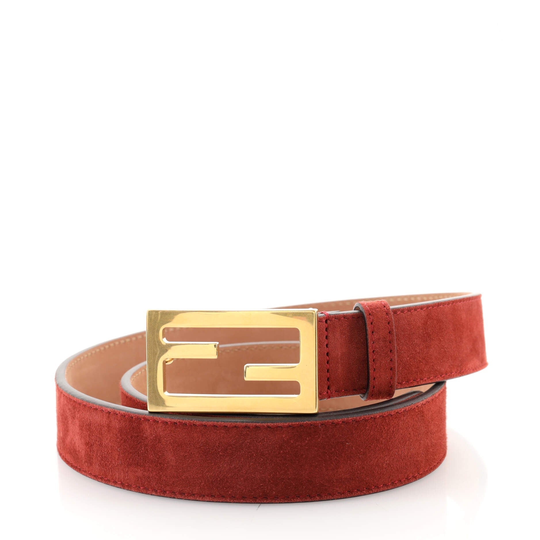 Baguette Belt Suede Medium 85