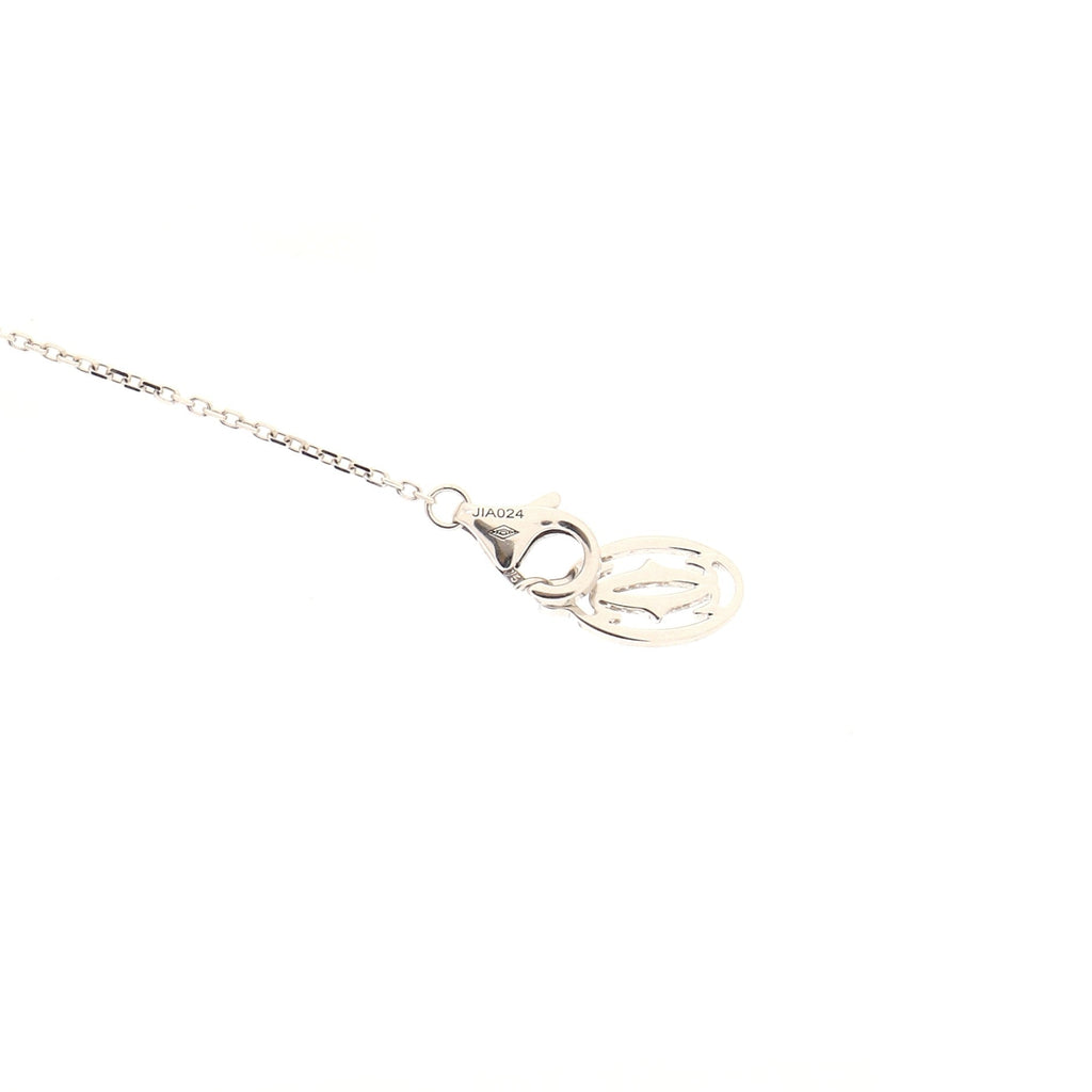 C de Cartier Necklace 18K White Gold and Diamond 0.24CT