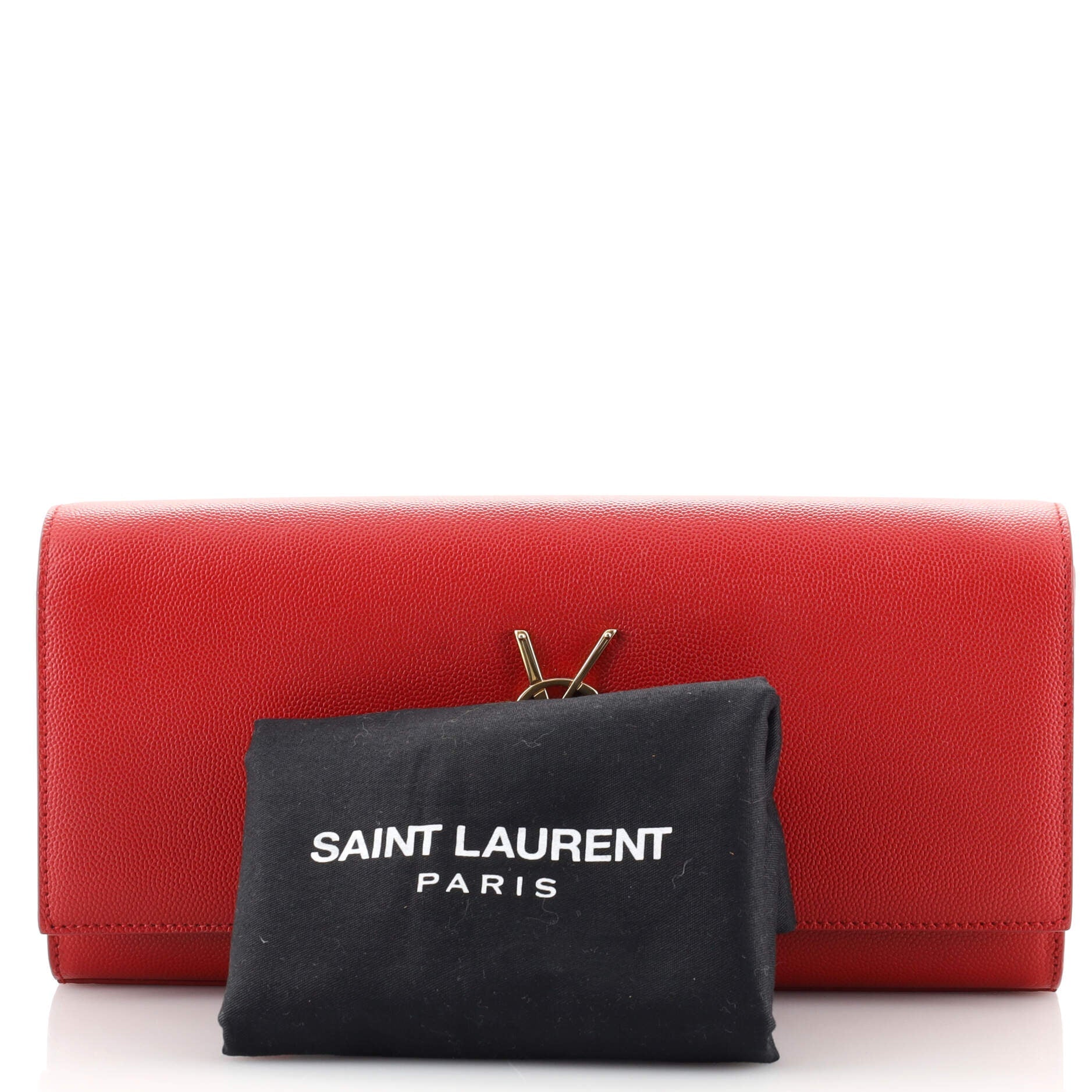 Classic Monogram Clutch Leather Long