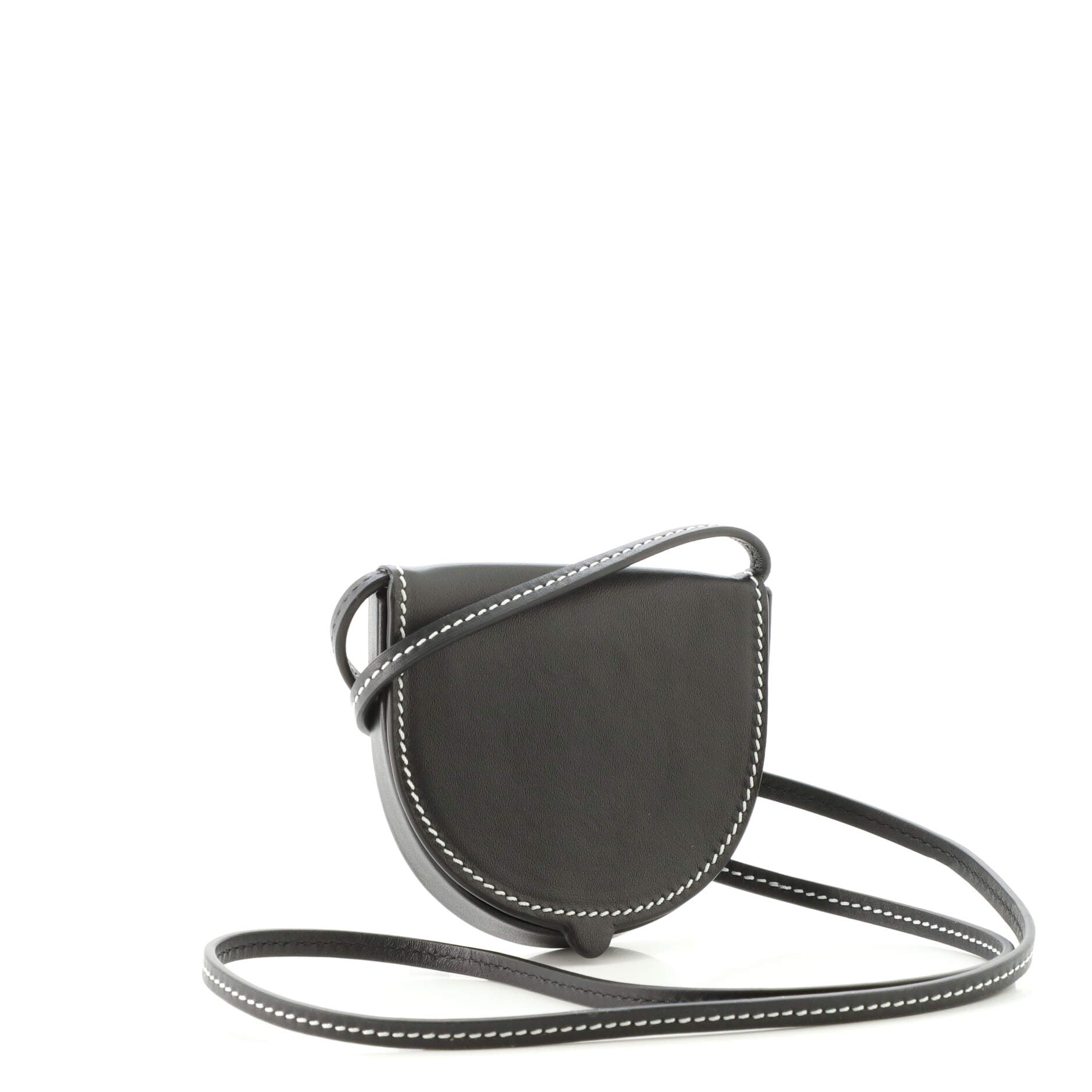 Heel Crossbody Bag Leather Mini