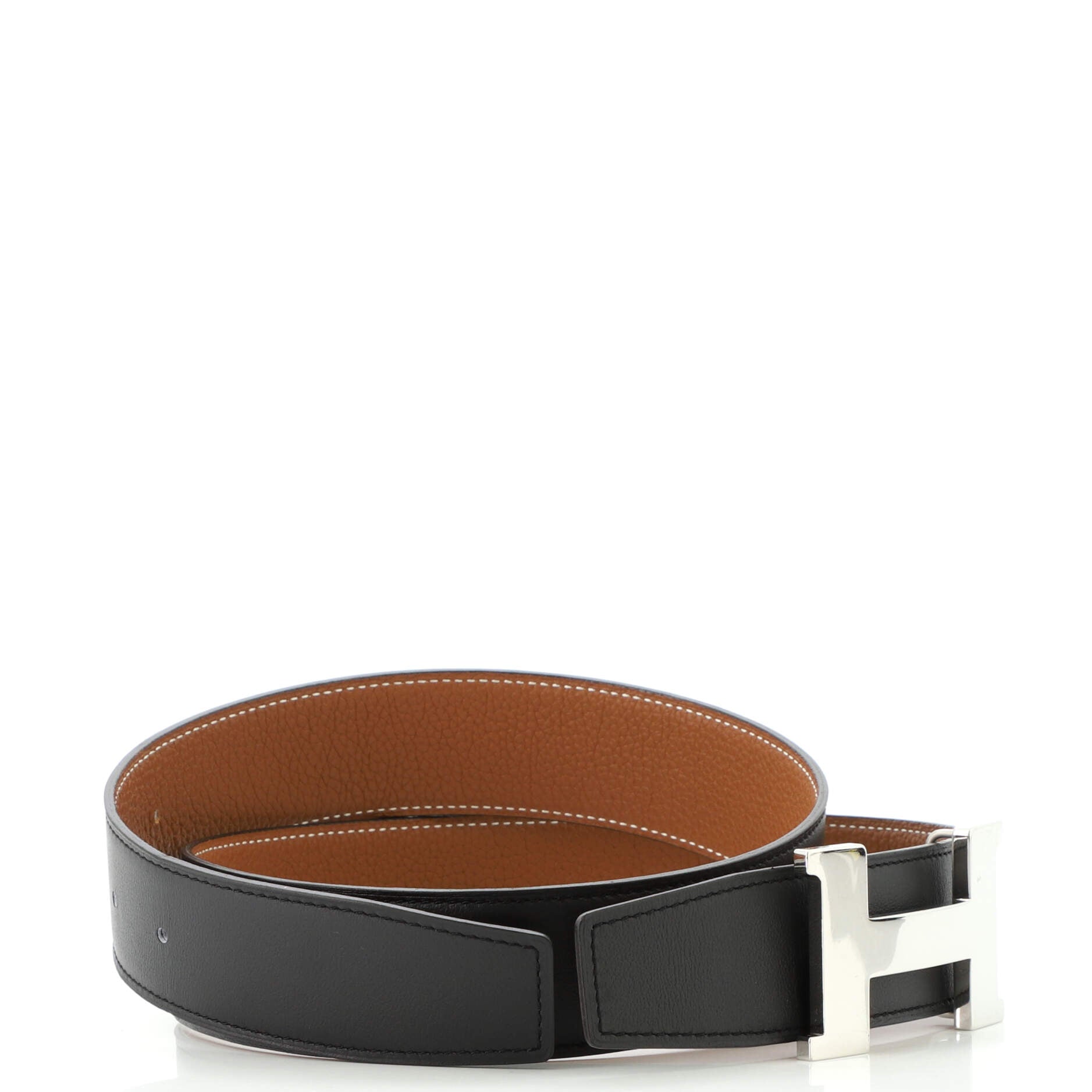 Constance Reversible Belt Leather Wide 85