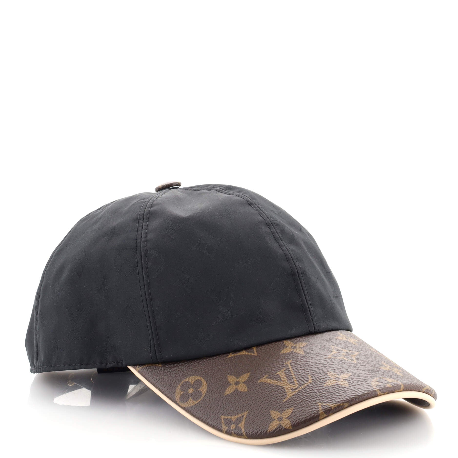 Cap Ou Pas Baseball Cap Monogram Silk and Polyester with Monogram Canvas