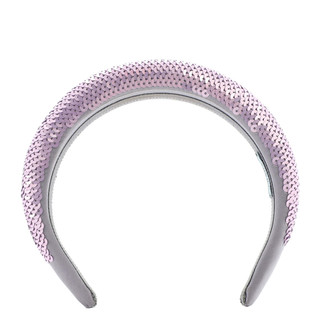 Logo Headband Sequins