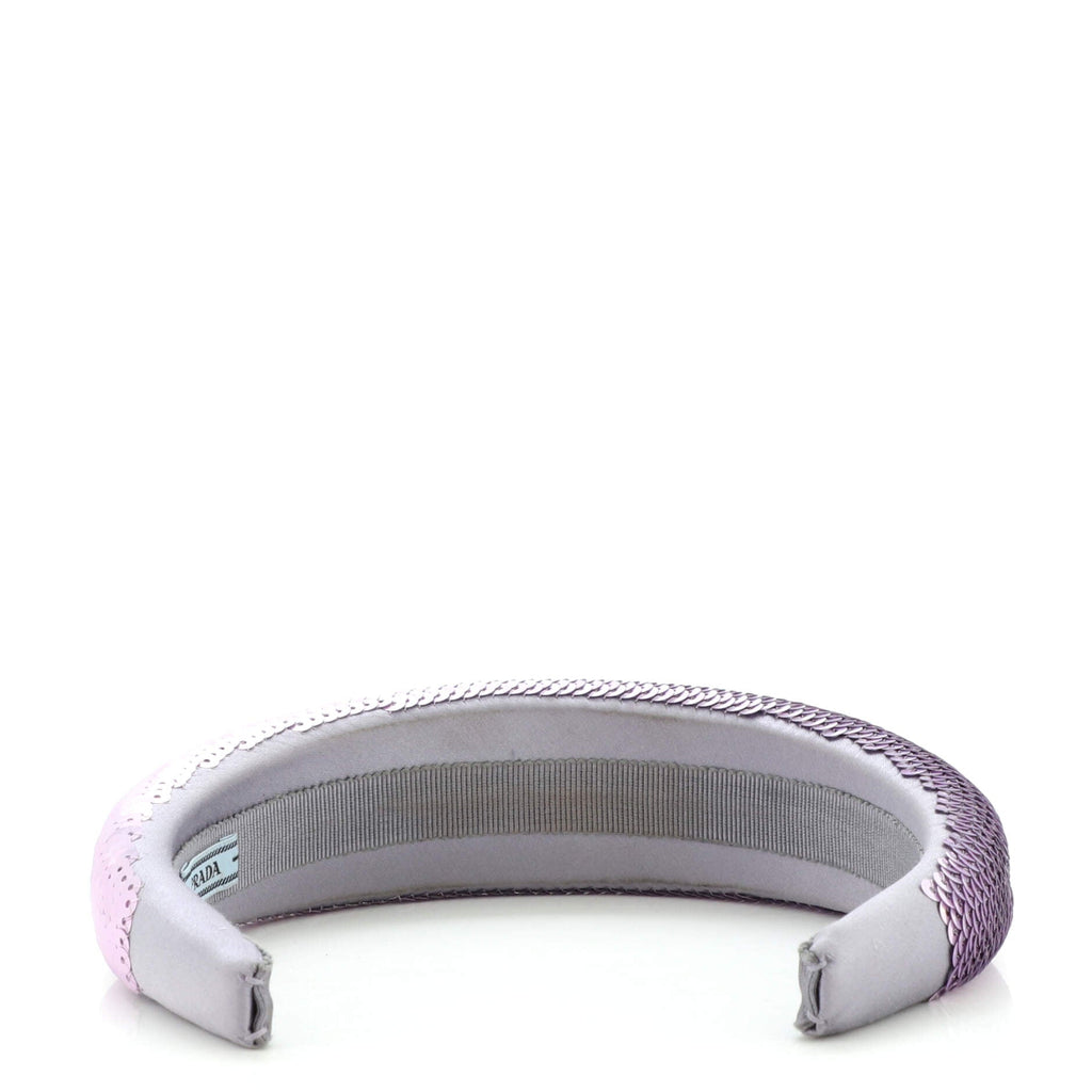 Logo Headband Sequins