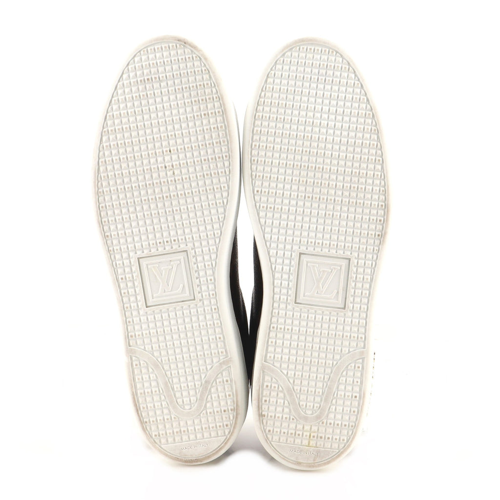 Women's FrontRow Sneakers Monogram Canvas with Patent