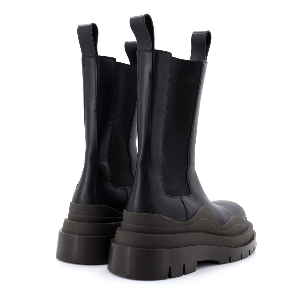 Women's The Tire Chelsea Boots Leather and Rubber