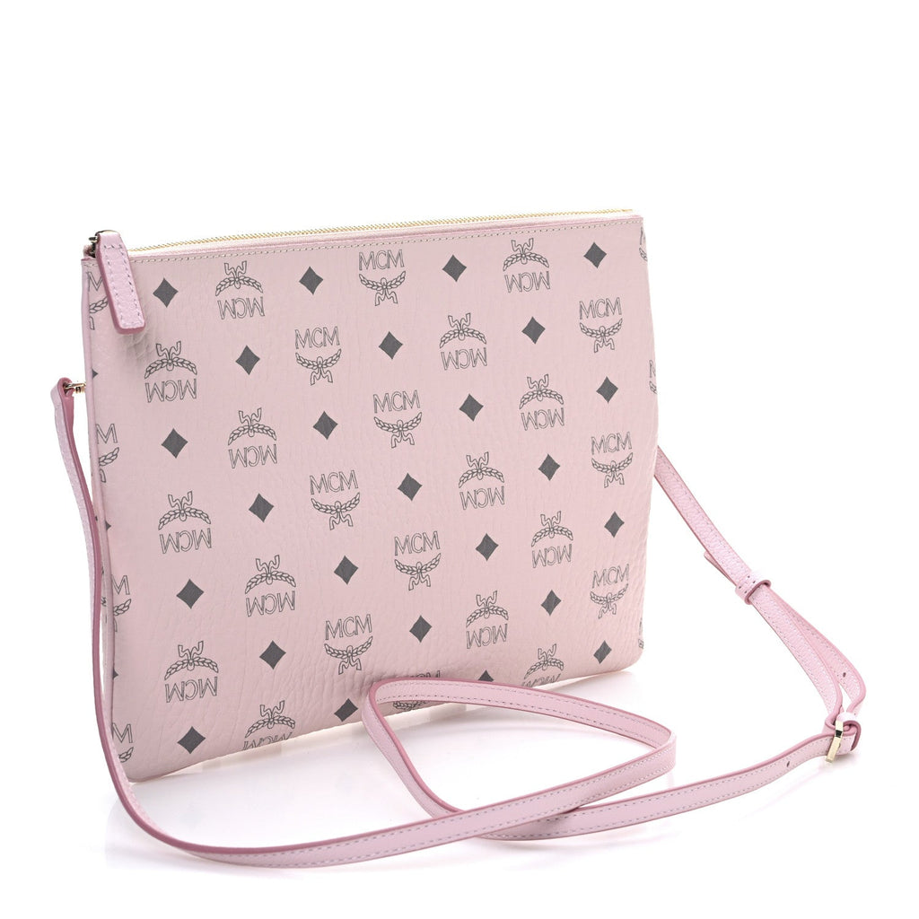 Visetos Medium Crossbody Pouch Powder Pink