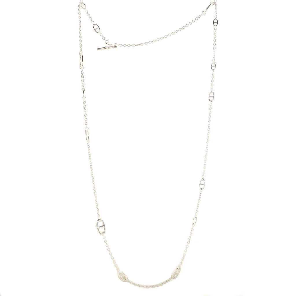 Farandole Long Necklace Sterling Silver 120