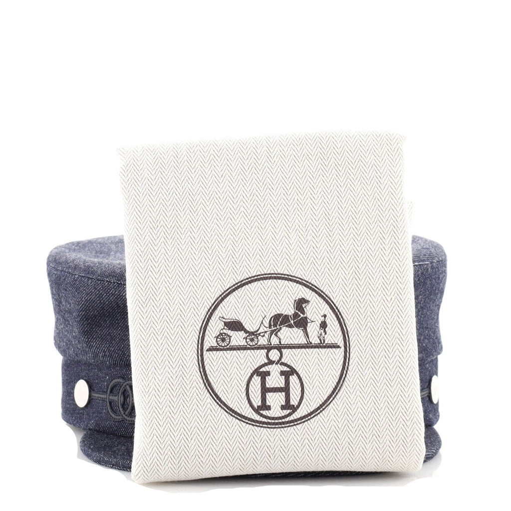 Cabourg Cliquetis Newsboy Cap Denim