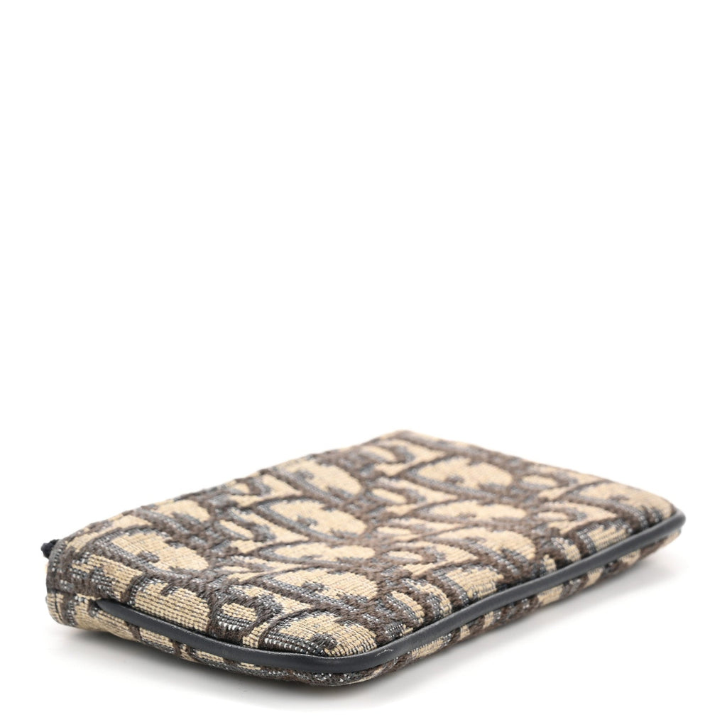 Oblique Key Case Blue
