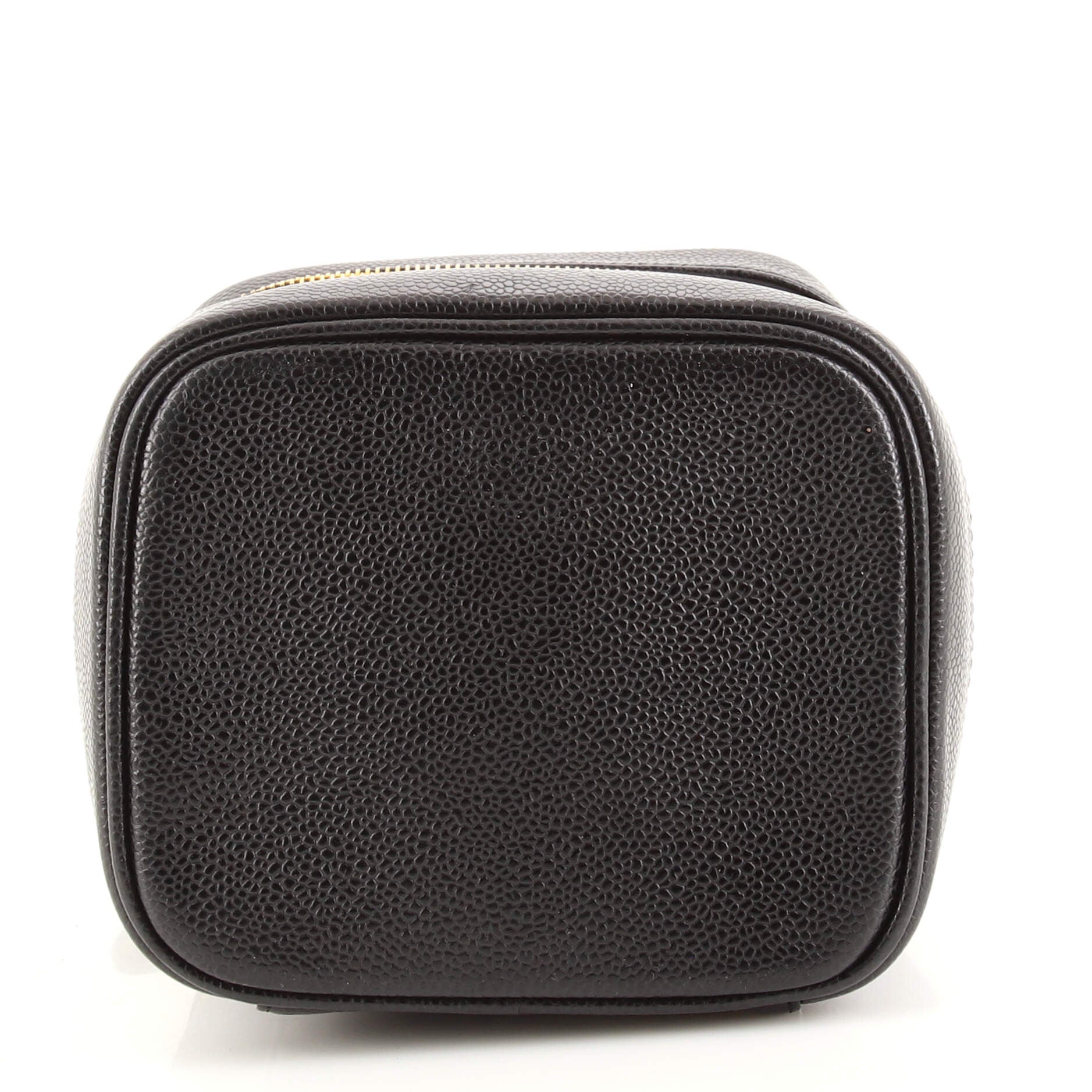 Vintage Timeless Cosmetic Case Caviar Tall