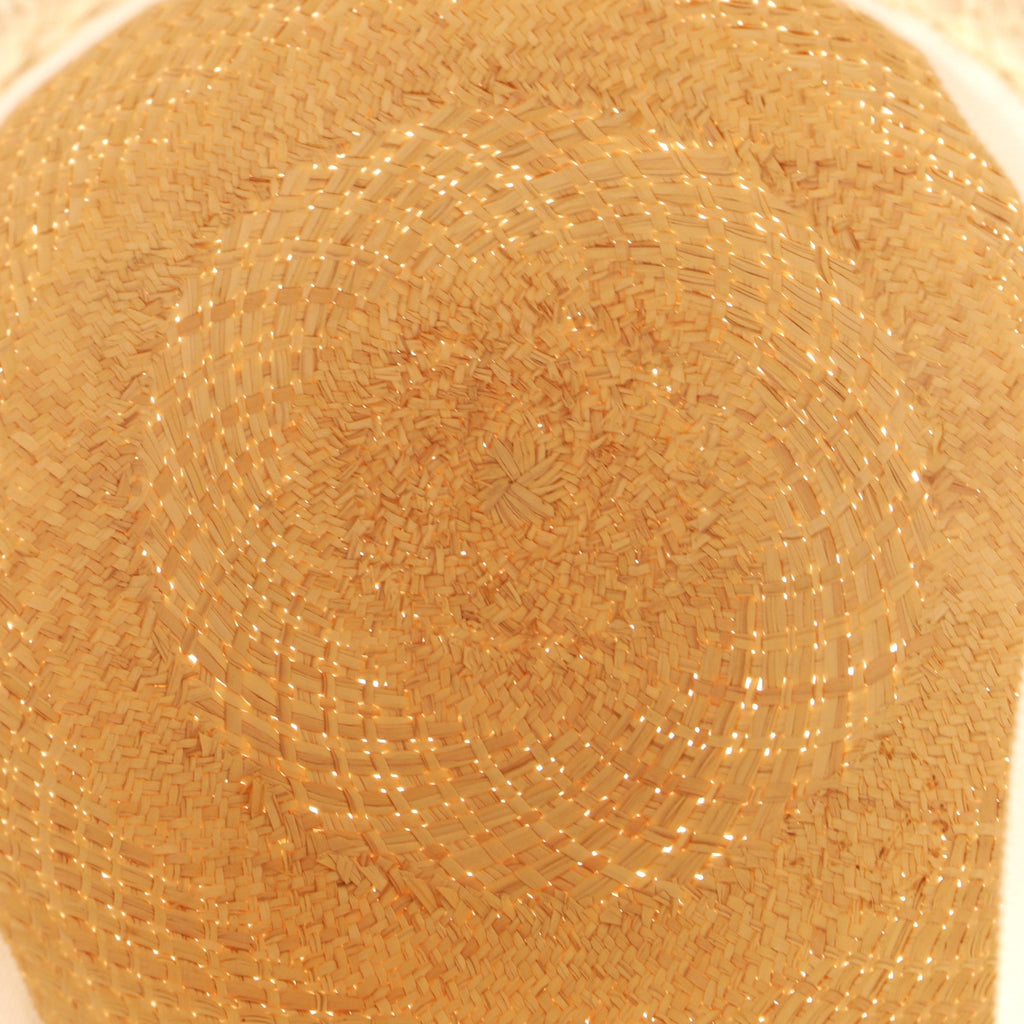 Trinidad Brides de Gala Wide Brim Hat Woven Straw