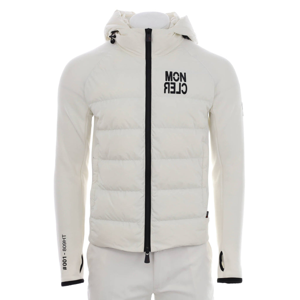Men's Grenoble Zip Hoodie Quilted Nylon with Polyester and Down
