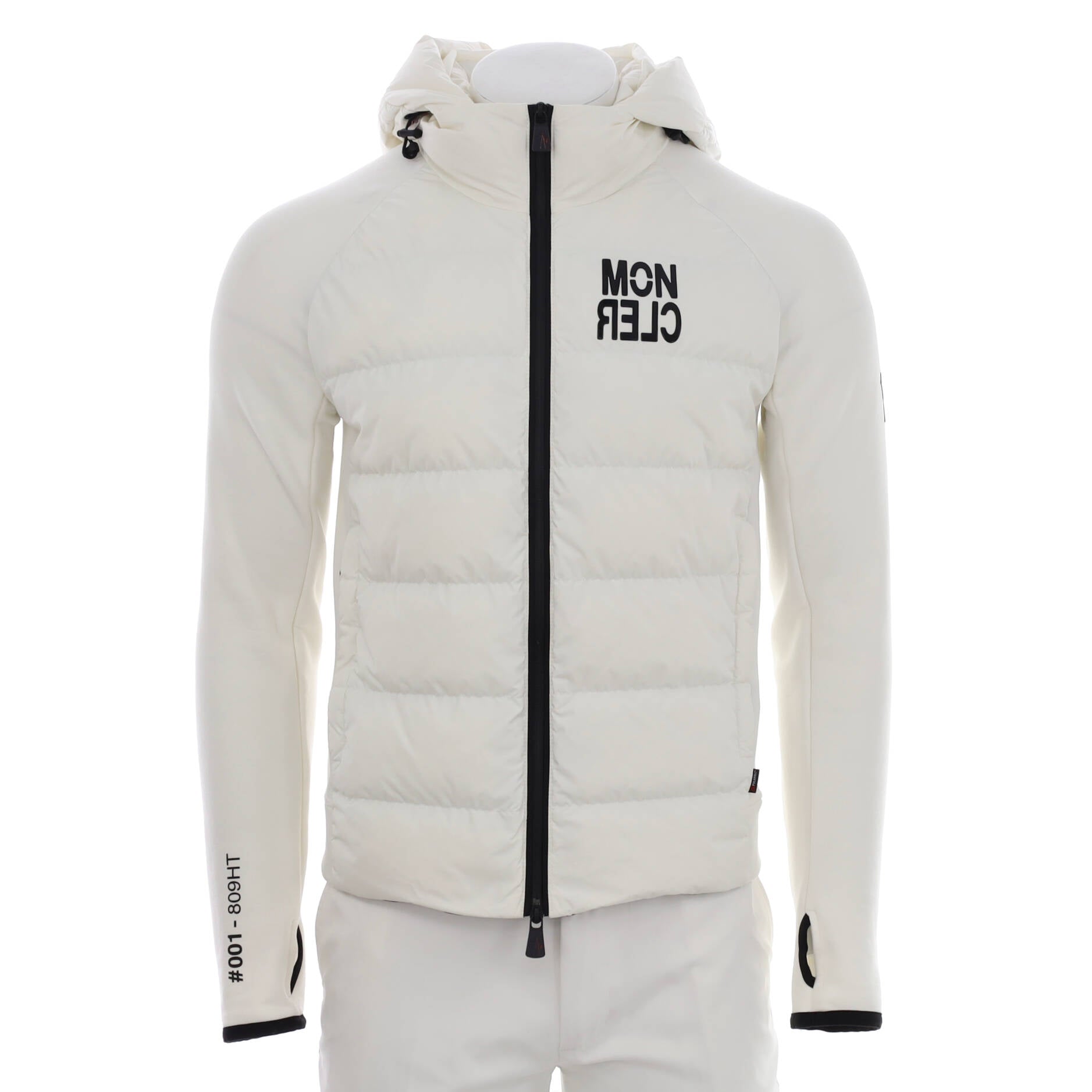 Men's Grenoble Zip Hoodie Quilted Nylon with Polyester and Down