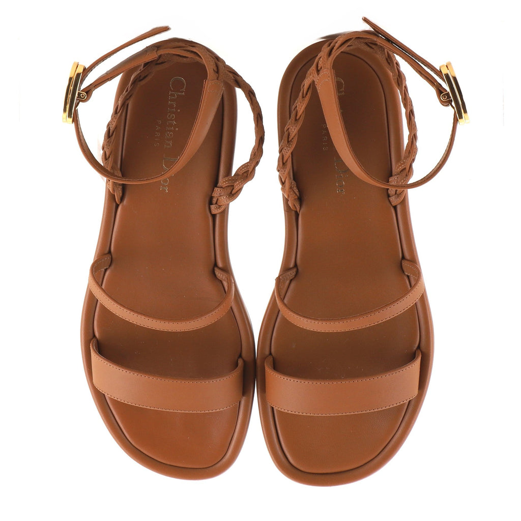 Women's Egee Braided Strap Sandals Leather
