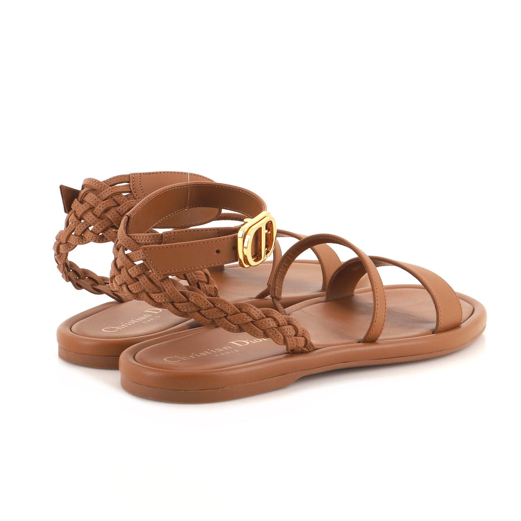 Women's Egee Braided Strap Sandals Leather