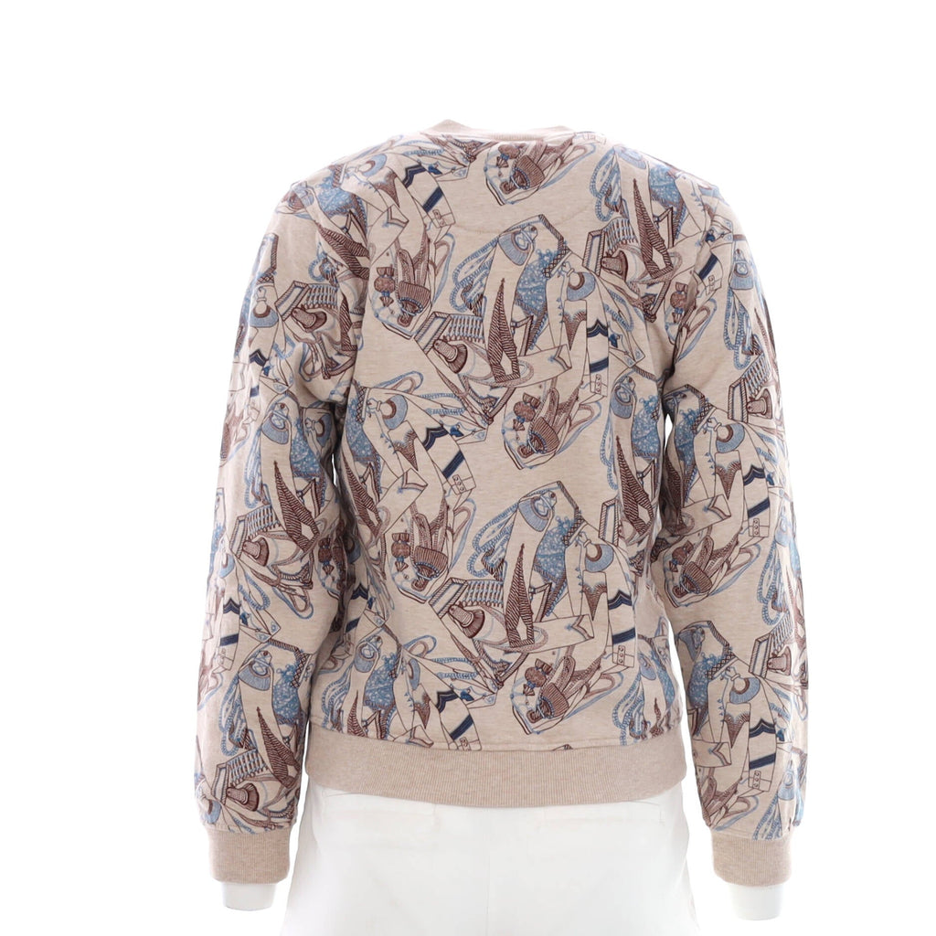 Women's Zouaves et Dragons Sweatshirt Printed Cotton Blend
