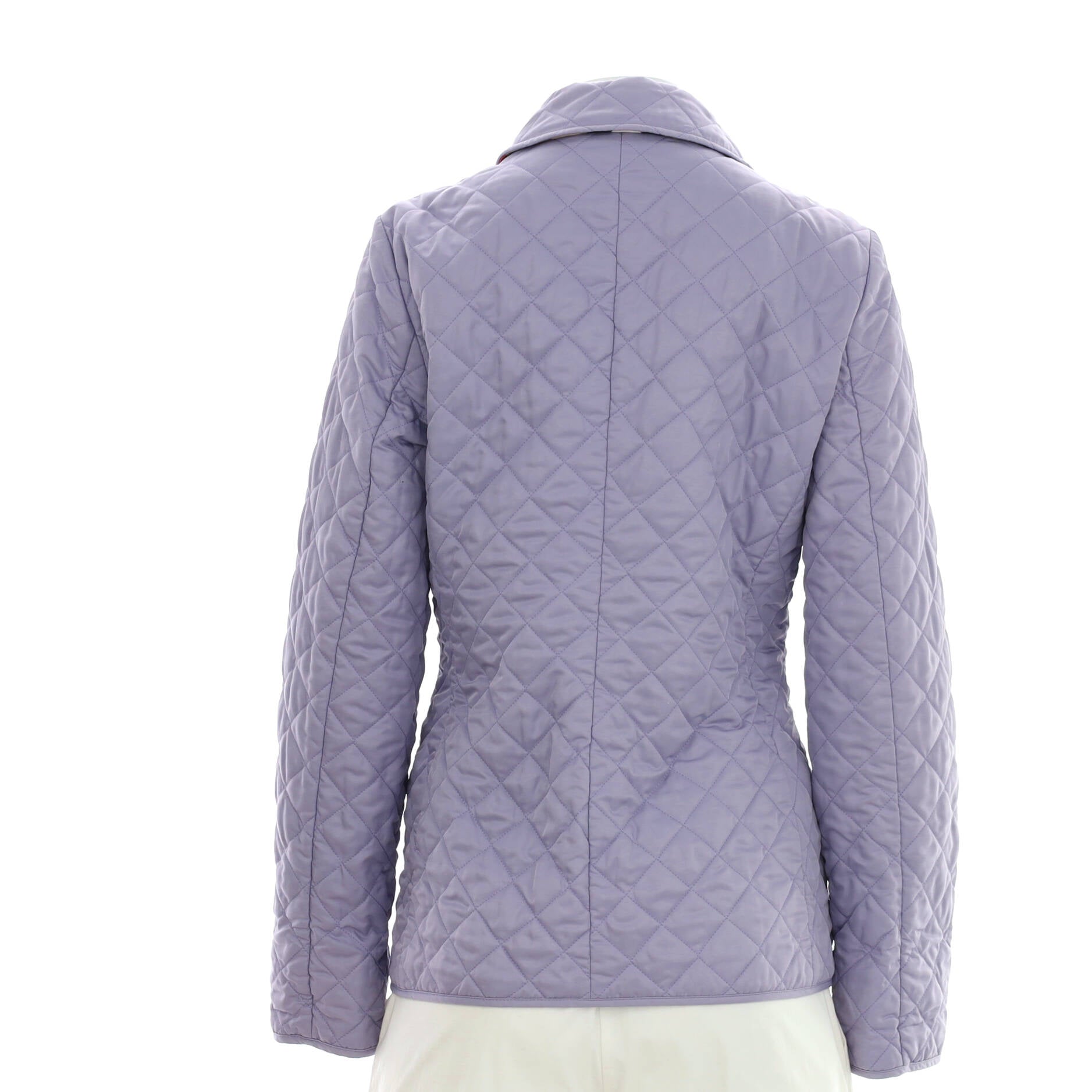 Women's Button-Up Jacket Quilted Polyester Blend