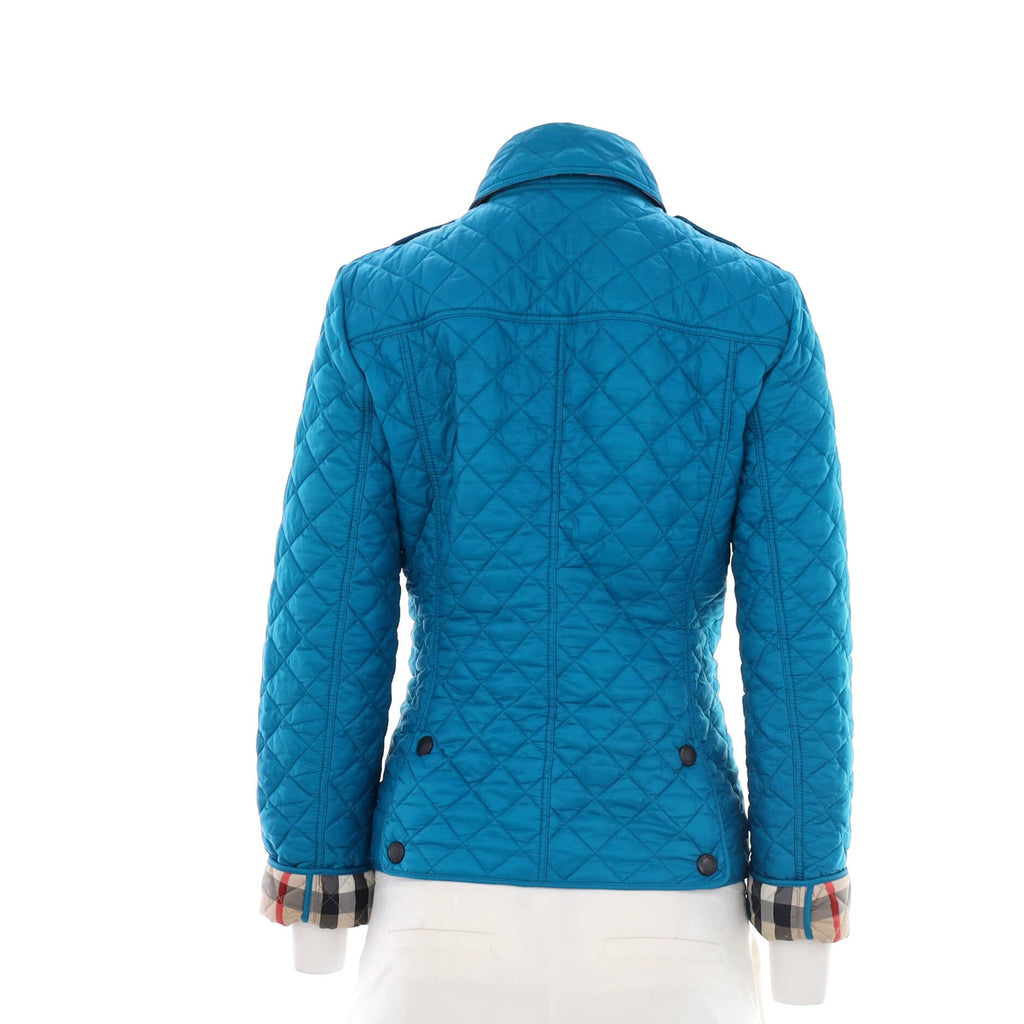 Women's Button-Up Jacket Quilted Polyester Blend