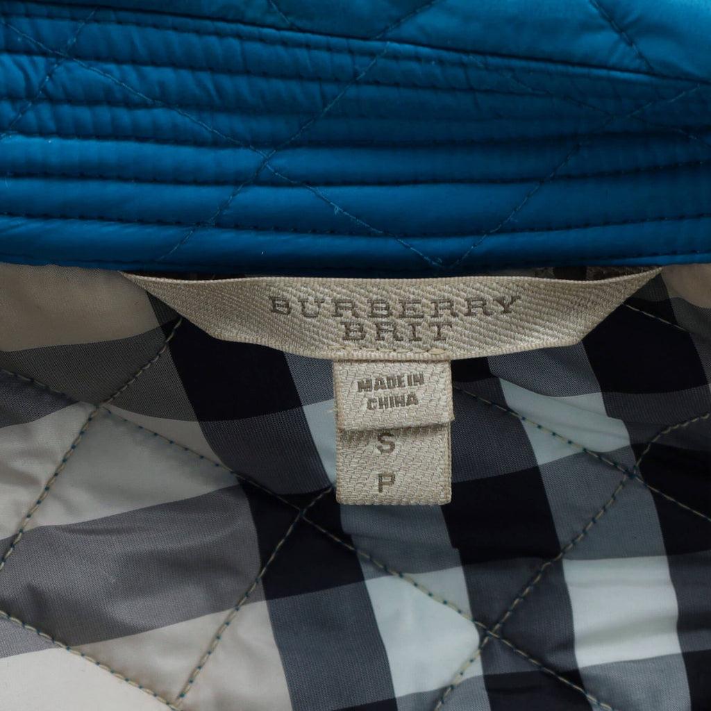 Women's Button-Up Jacket Quilted Polyester Blend
