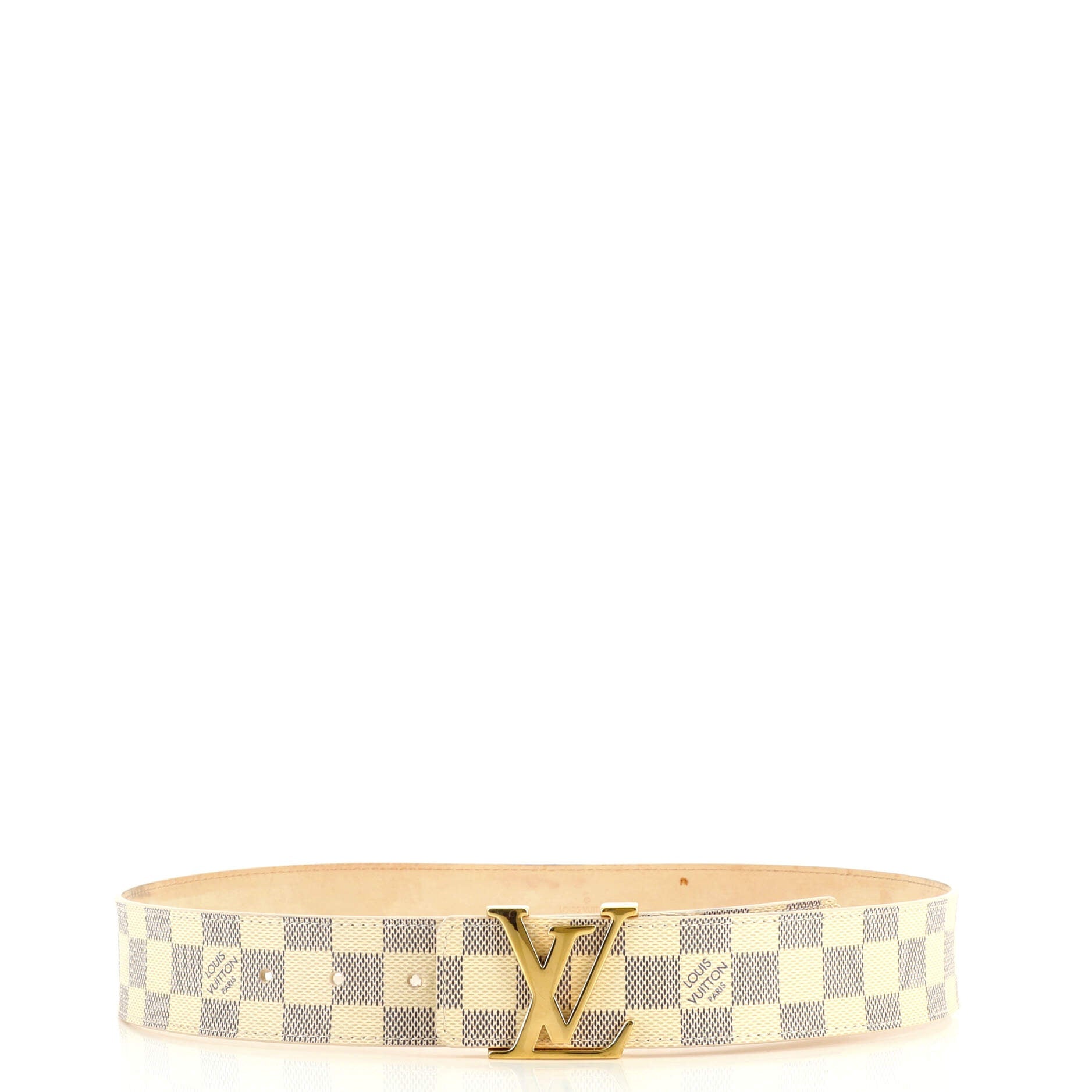 LV Initiales Belt Damier Wide 80
