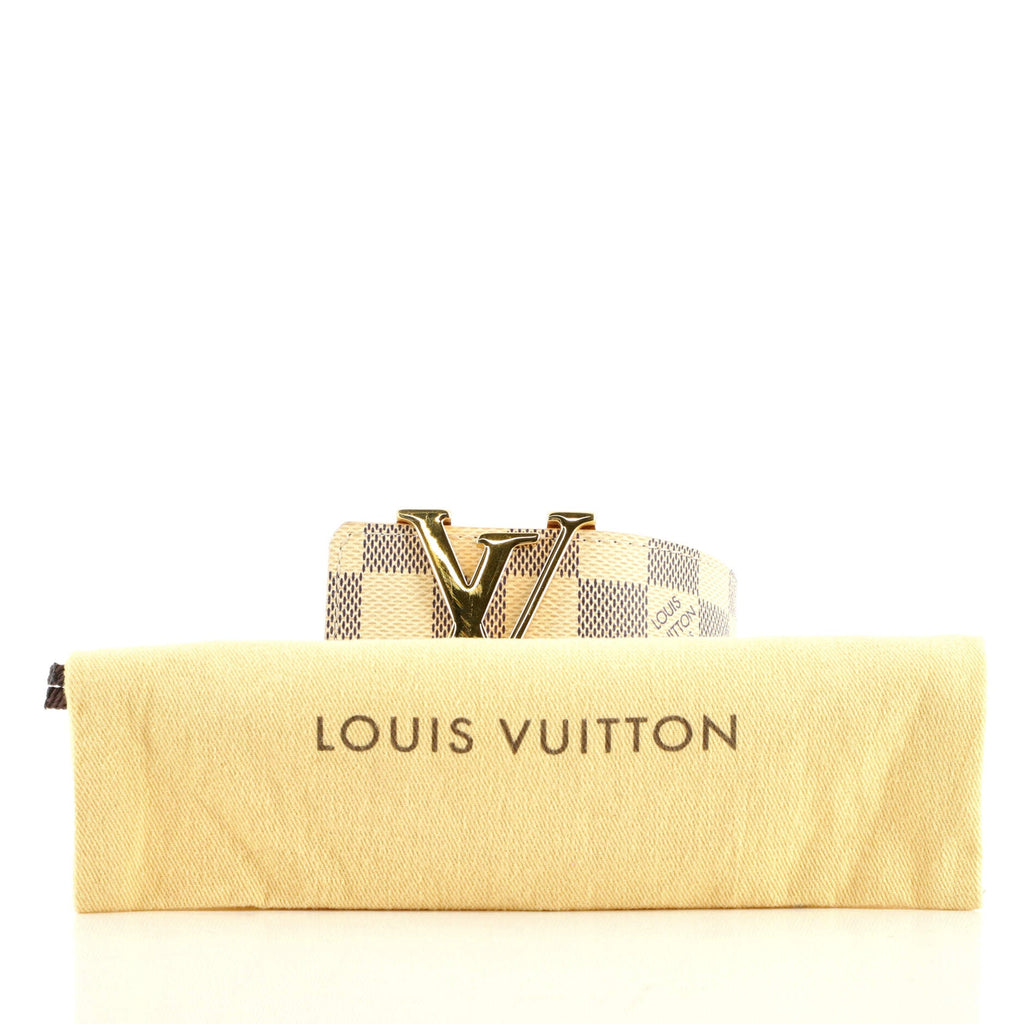 LV Initiales Belt Damier Wide 80