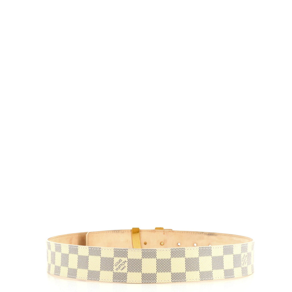 LV Initiales Belt Damier Wide 80