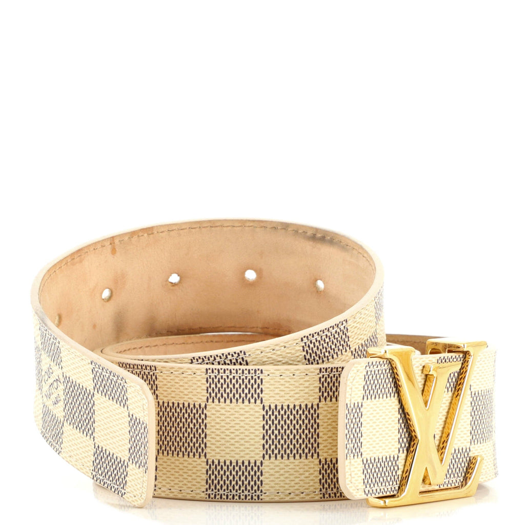 LV Initiales Belt Damier Wide 80