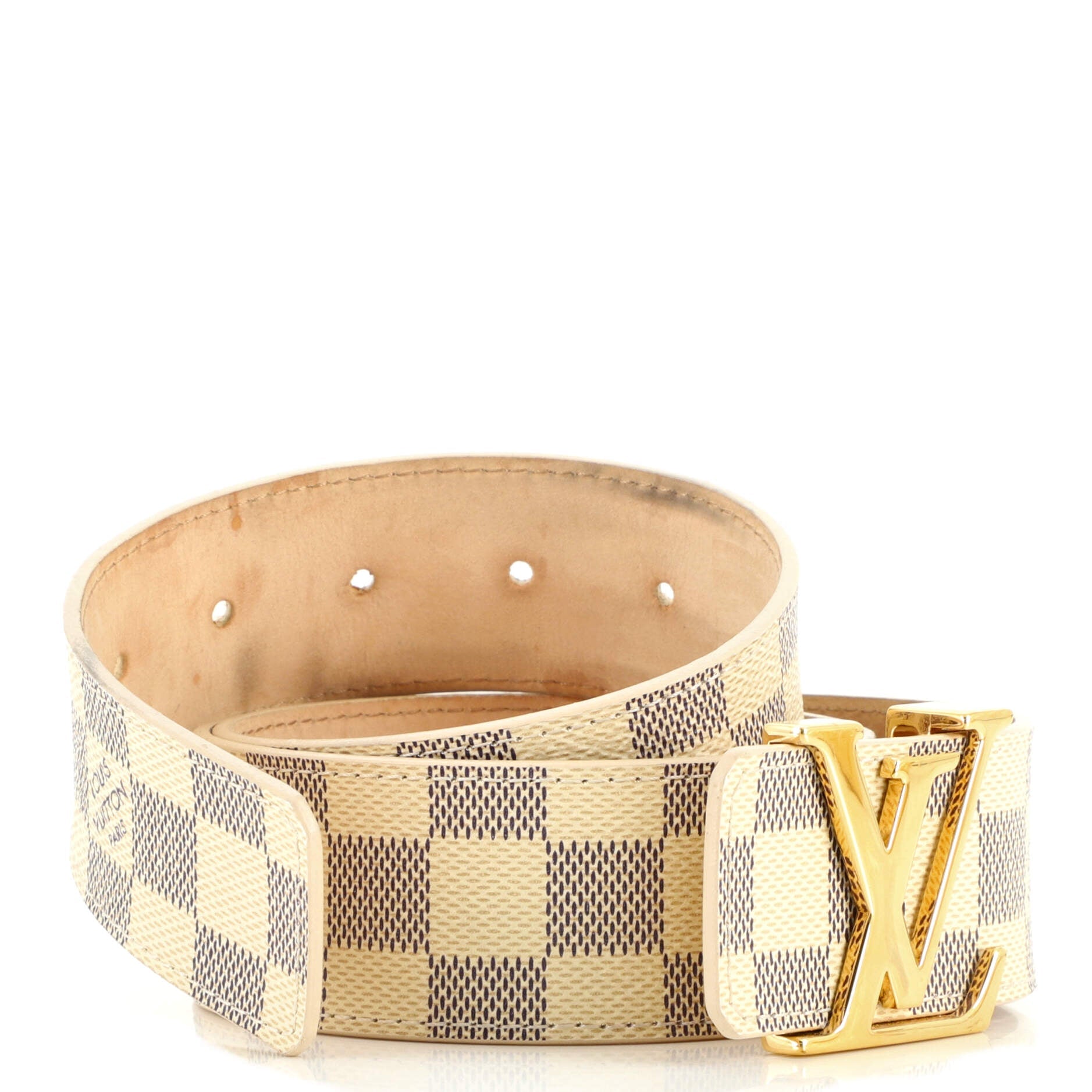 LV Initiales Belt Damier Wide 80