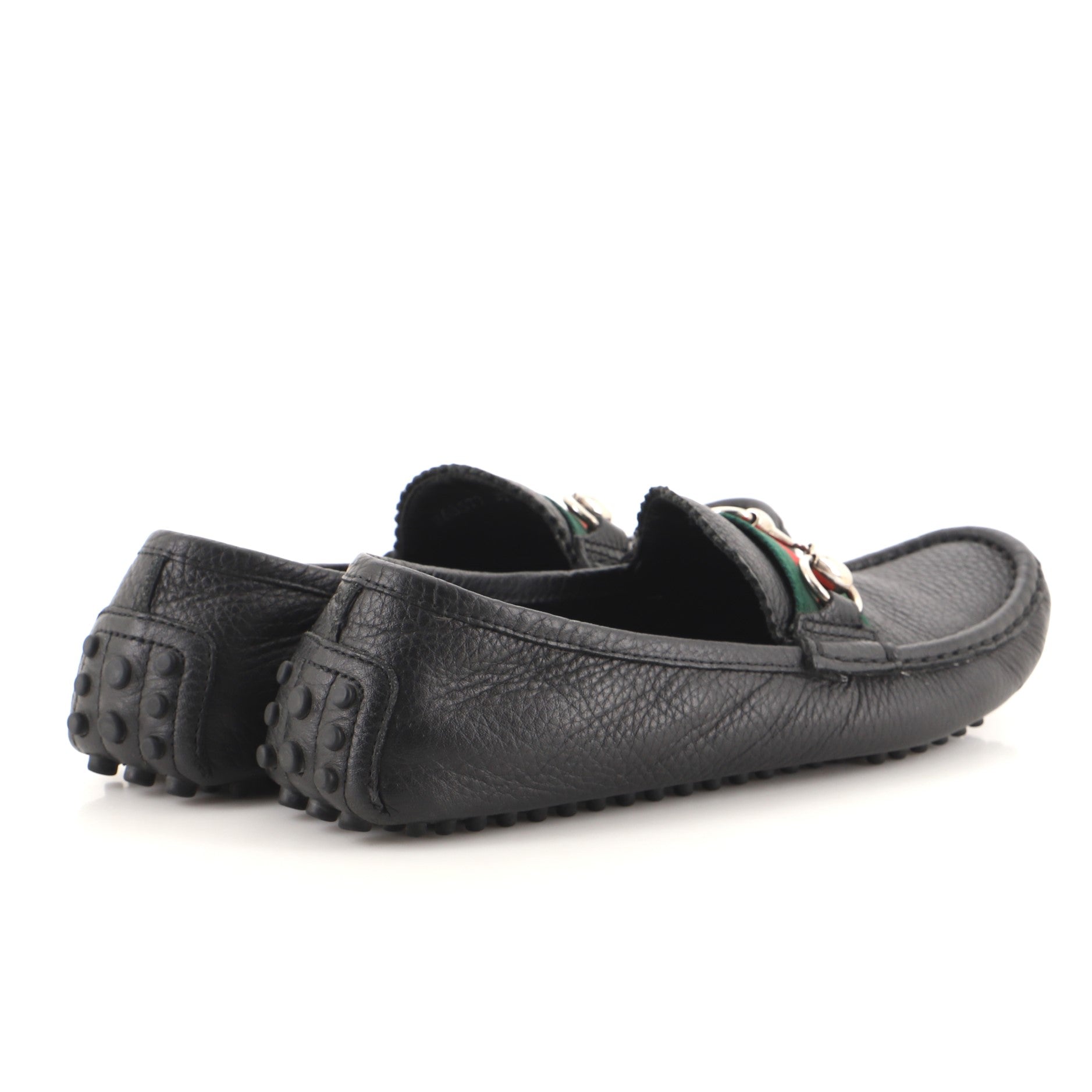 Women's Horsebit Web Driver Loafers Leather