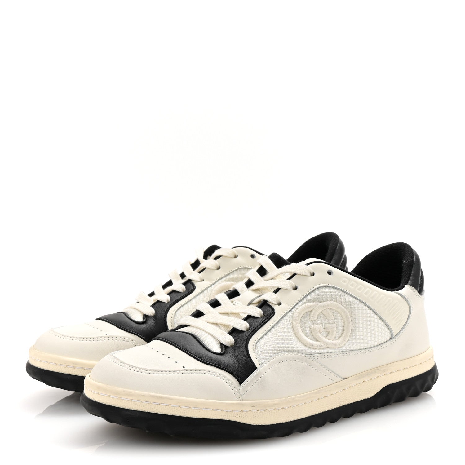 Dali Soft Calfskin Womens Mac80 Sneakers 38.5 Off White Black