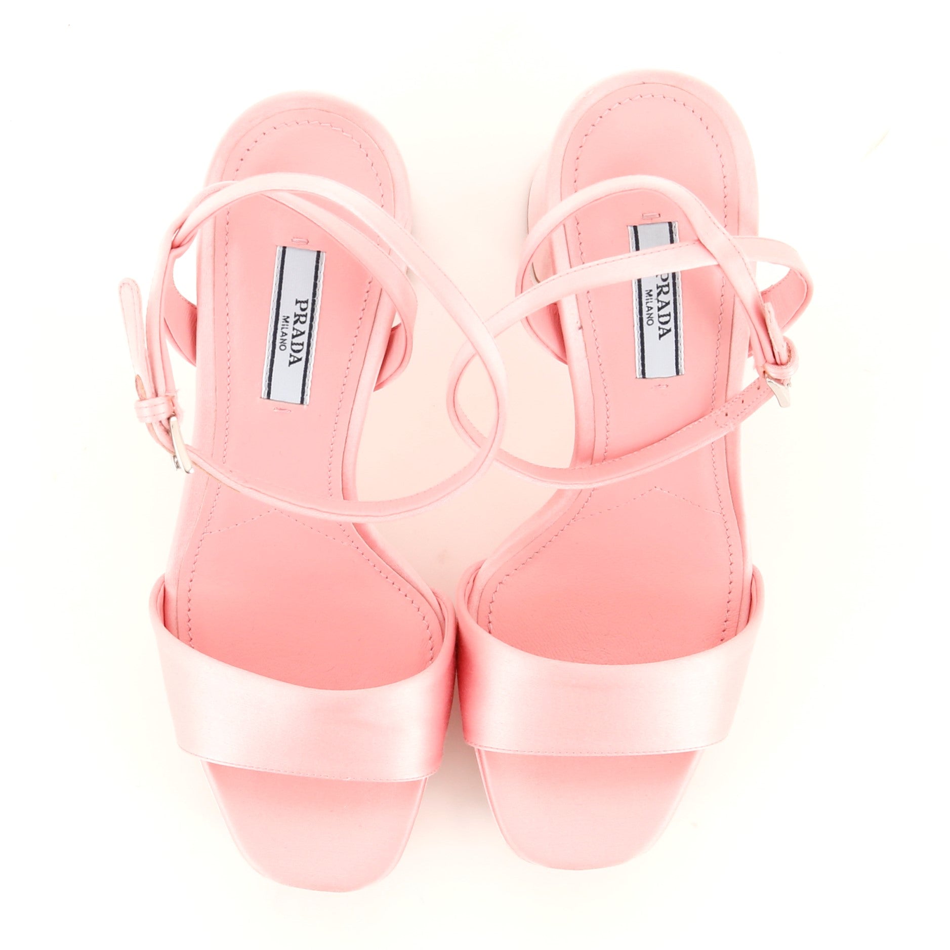 Women's Strappy Platform Sandal Satin
