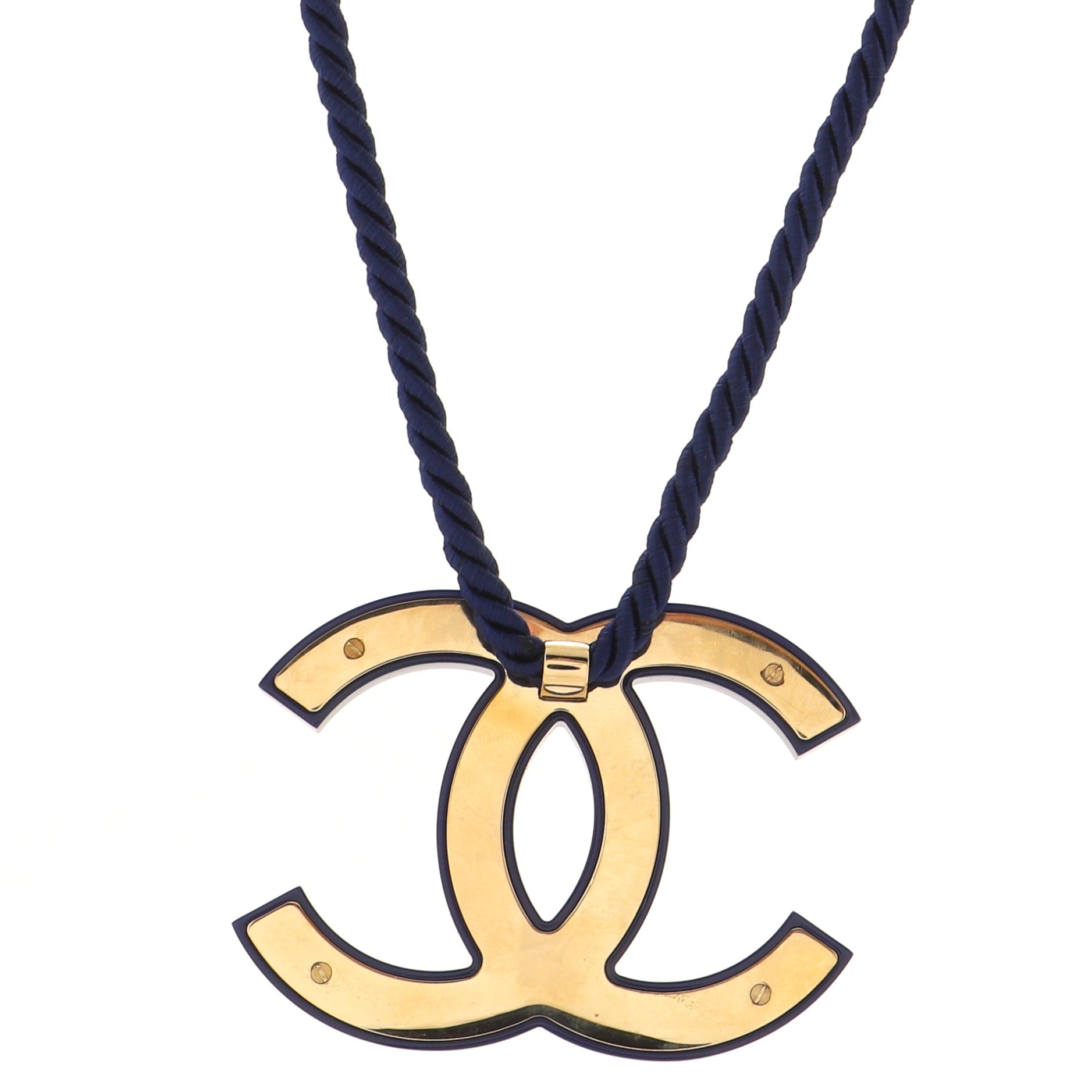 La Pausa CC Choker Necklace Cord with Resin and Crystals
