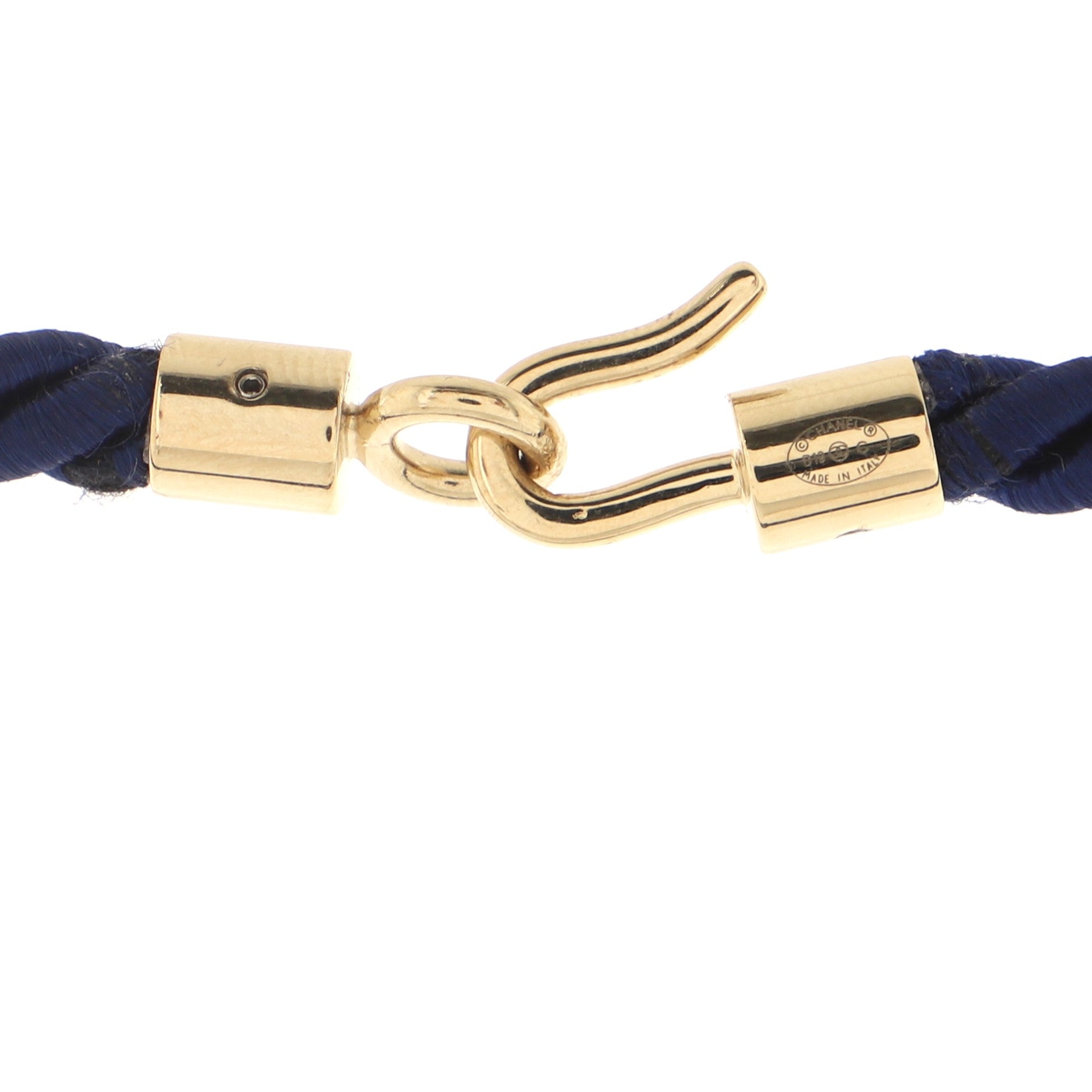 La Pausa CC Choker Necklace Cord with Resin and Crystals