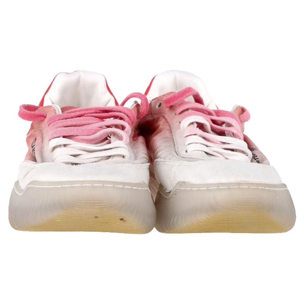 Women's Stella Mccartney Loop Ombre Sneakers in Pink and White Polyester