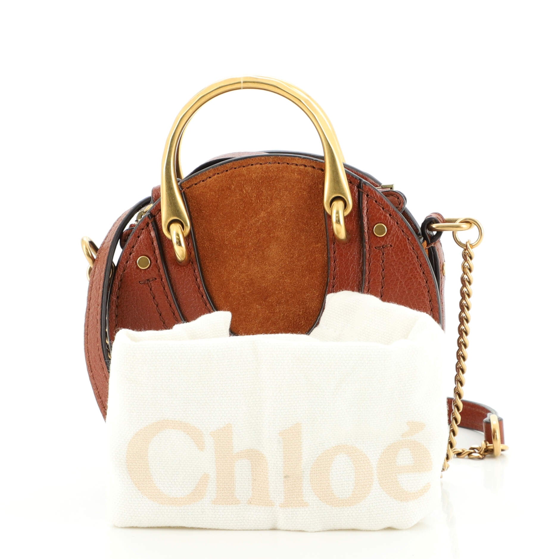 Pixie Crossbody Bag Leather with Suede Mini