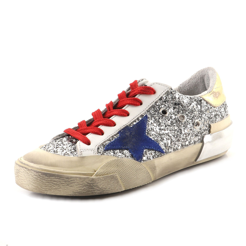 Women's Superstar Sneakers Glitter Leather