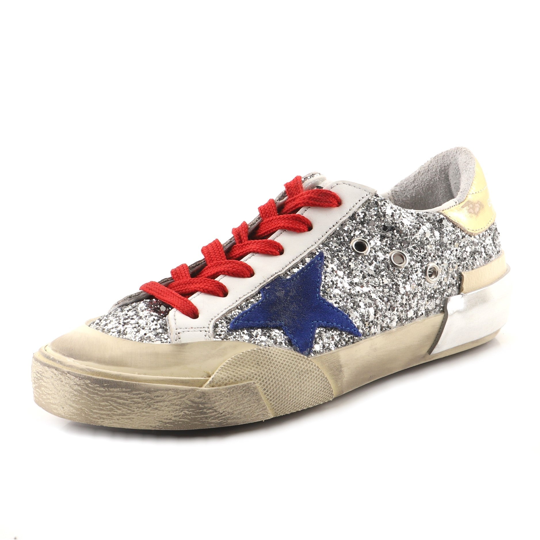 Women's Superstar Sneakers Glitter Leather