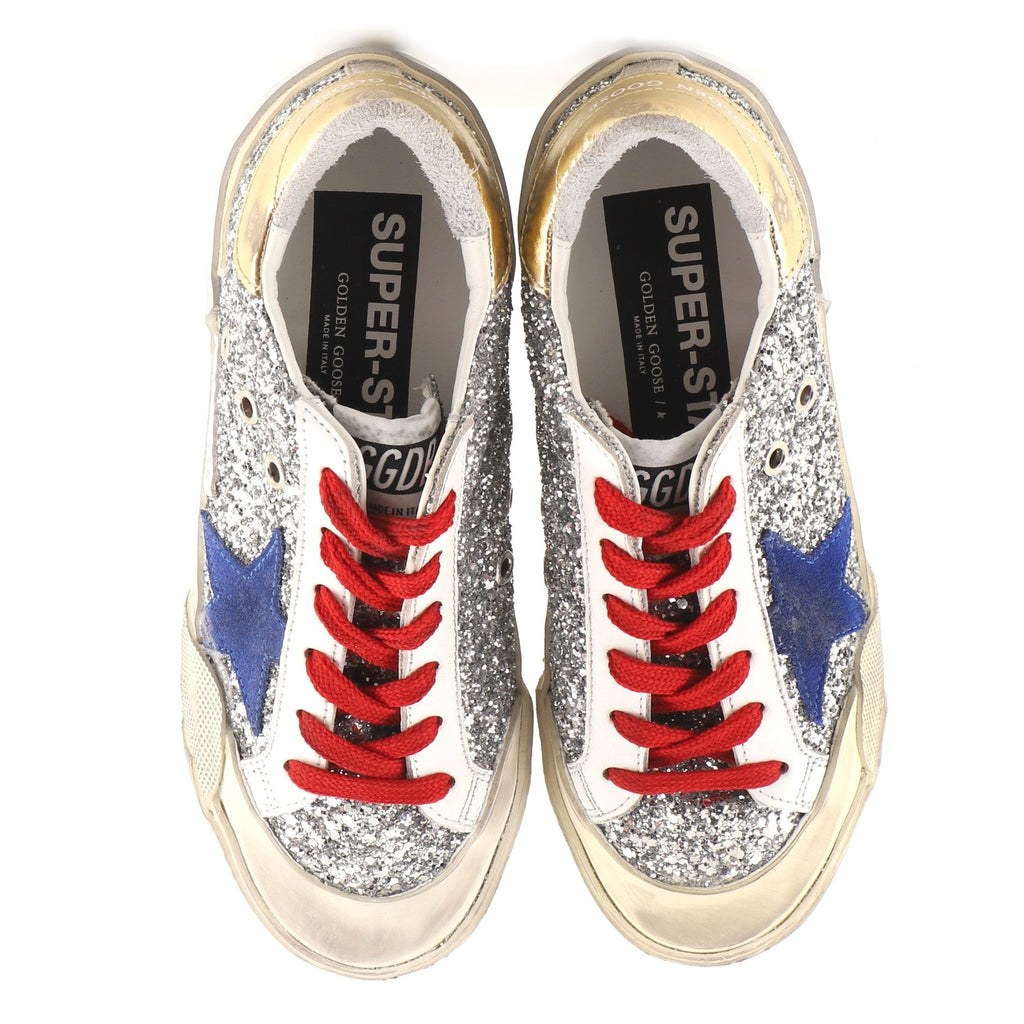 Women's Superstar Sneakers Glitter Leather