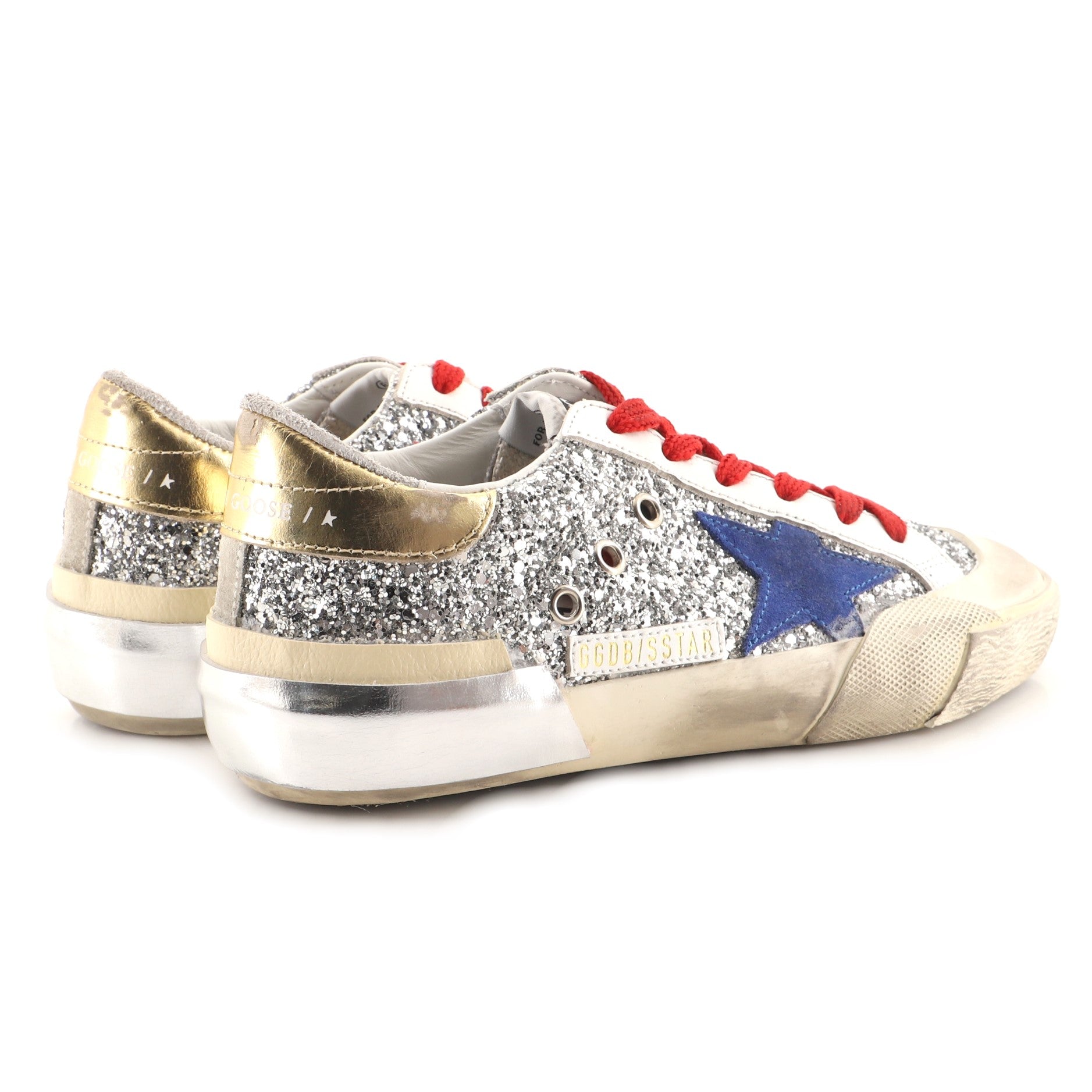 Women's Superstar Sneakers Glitter Leather