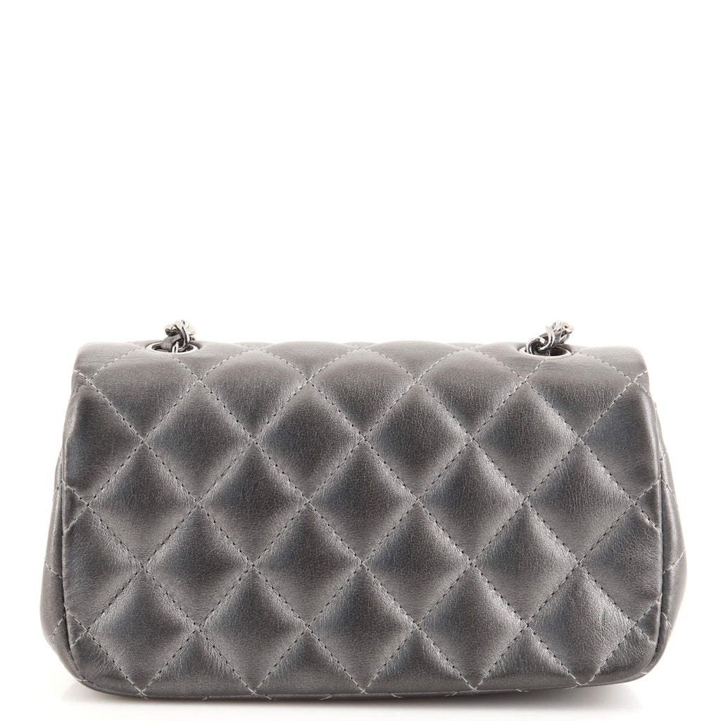 Classic Single Flap Bag Quilted Lambskin Extra Mini